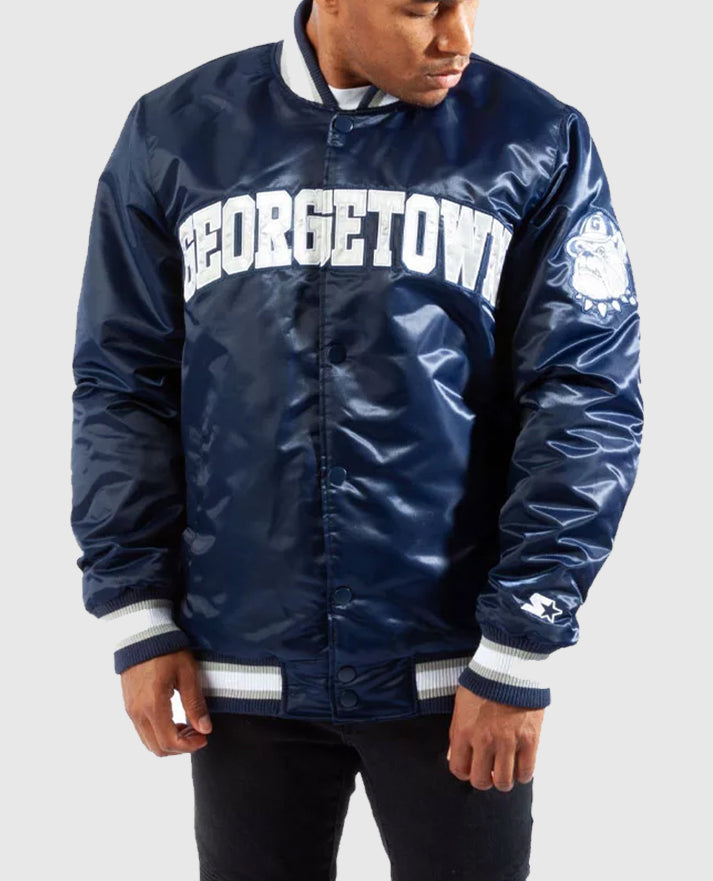 Georgetown Starter Blue Jacket
