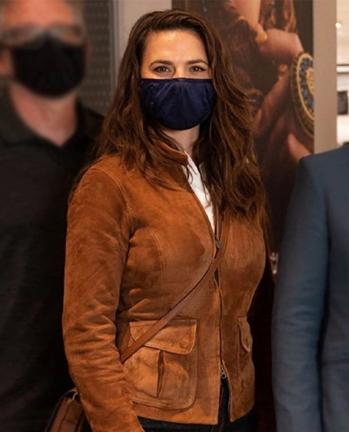 Hayley Atwell Mission Impossible jacket