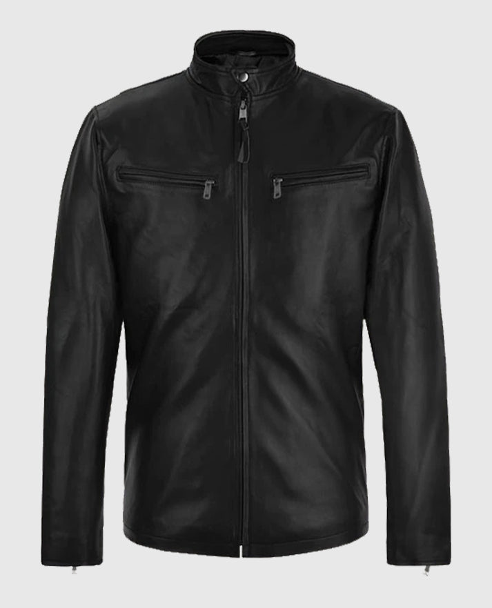 Henry Cavill Biker Leather Jacket
