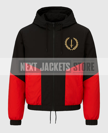 Heritage Flag Black American Jacket