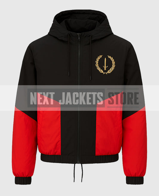 Heritage Flag Black American Jacket