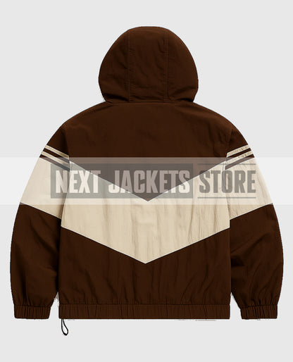 Hydro Sprint Brown Hooded Jacket