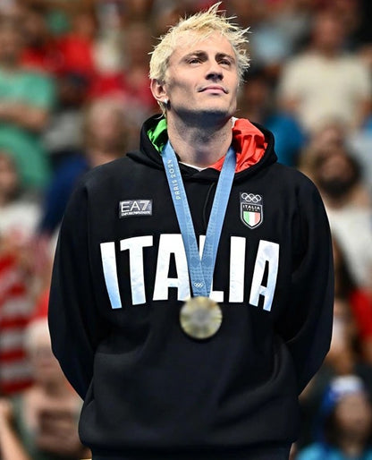 Italy Olympic Hoodie | Paris 2024 Olympics Italy Hoodie