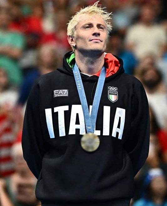 Italy Olympic Hoodie | Paris 2024 Olympics Italy Hoodie