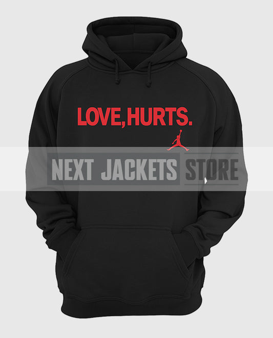 Jalen Hurts Love Hurts Black Pullover Hoodie