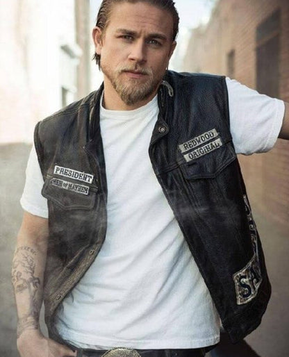 Jax Teller Sons of Anarchy Leather Vest