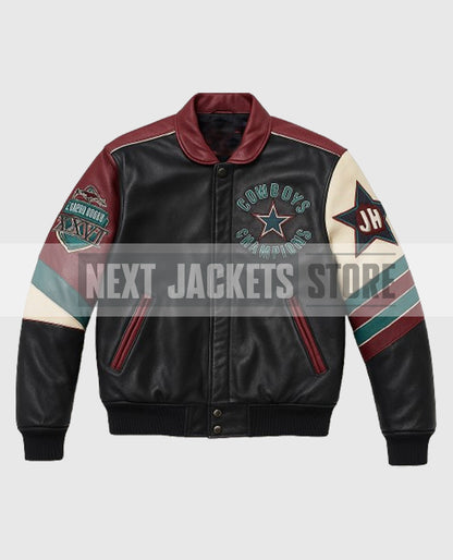 Jeff Hamilton Dallas Cowboy Leather jacket