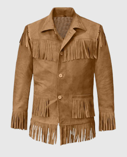 Jon Voight Midnight Cowboy Brown Leather Jacket