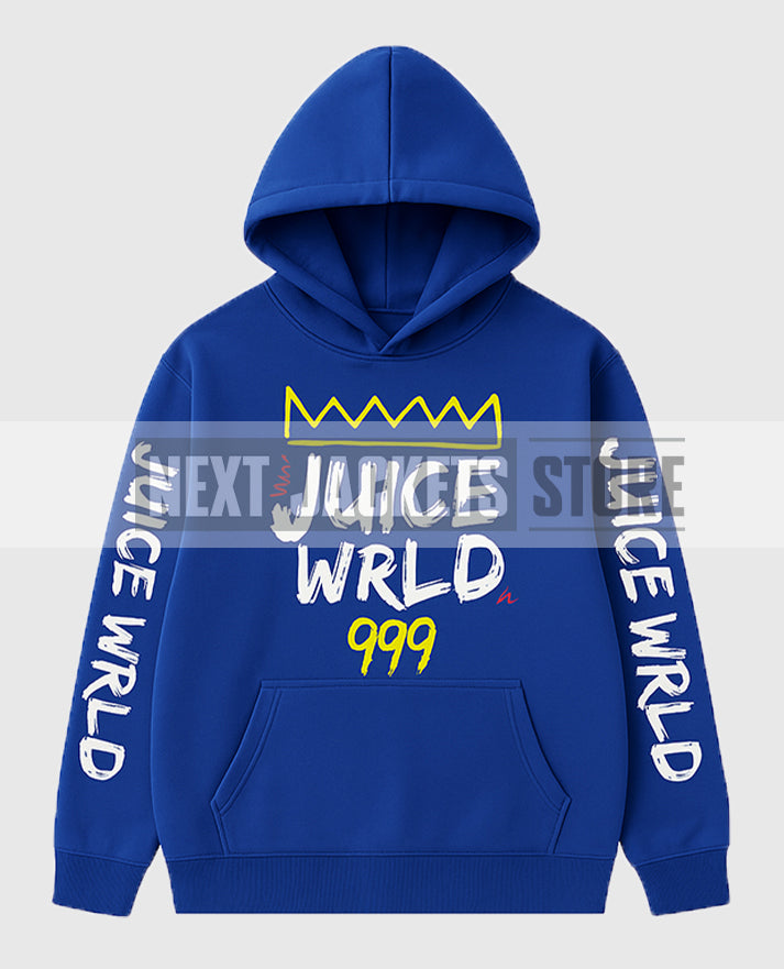 Juice WRLD 999 Blue Hoodie
