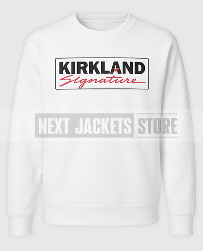 Kirkland Signature White Sweatshirt