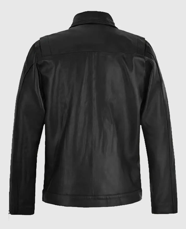 LeBron James Biker Leather Jacket