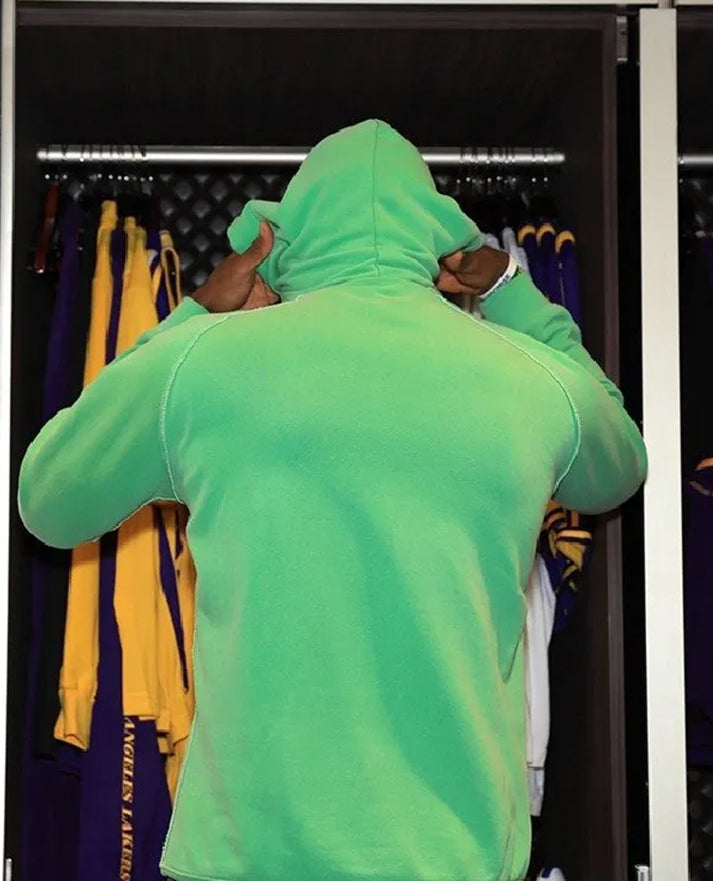 Lebron James Fleeting Floating Green Hoodie