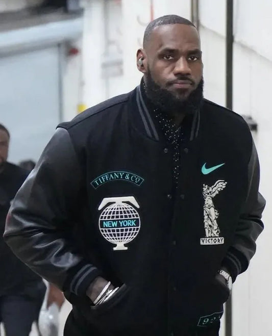 Lebron James Tiffany & Co Black Jacket