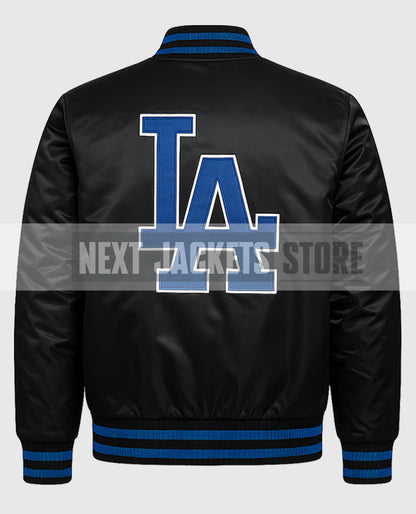 Los Angeles Dodgers Black Varsity Jacket