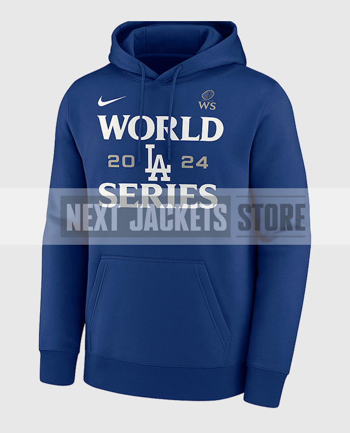 Los Angeles Dodgers 2024 World Series Blue Hoodie