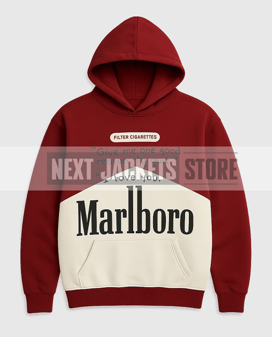 Marlboro Maroon Hoodie