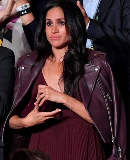 Meghan Markle Leather Jacket