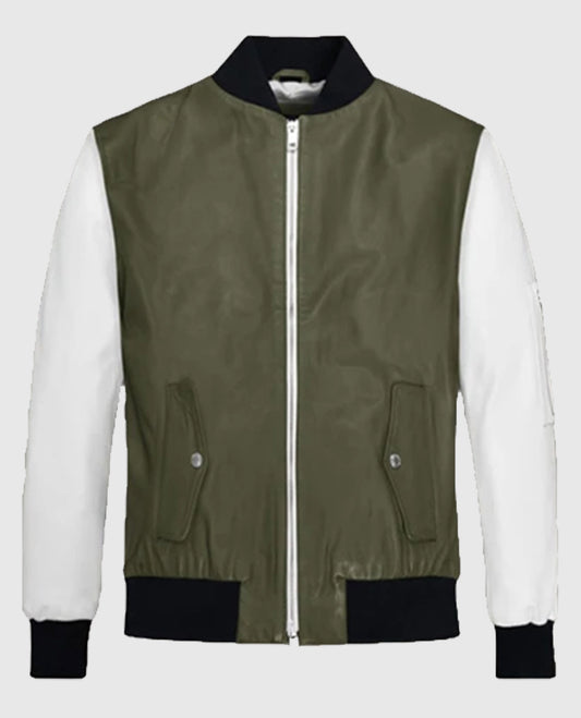 Men's Coach Varsity Leather Jacket