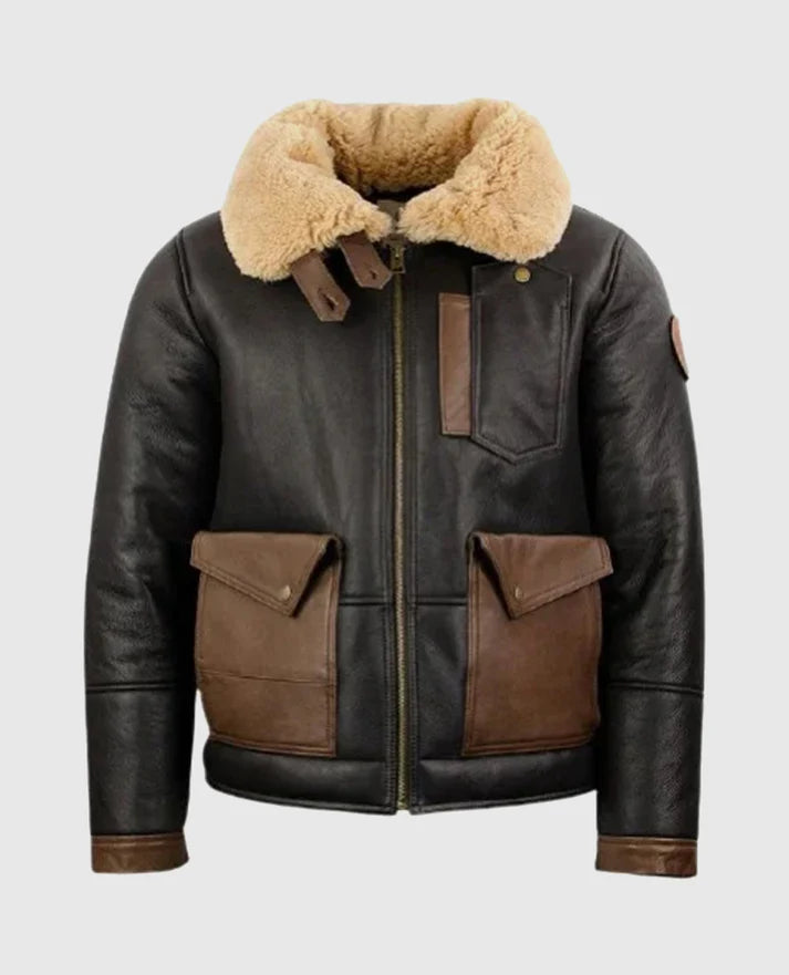 Men's B3 Aviator Shearling Bomber Jacket