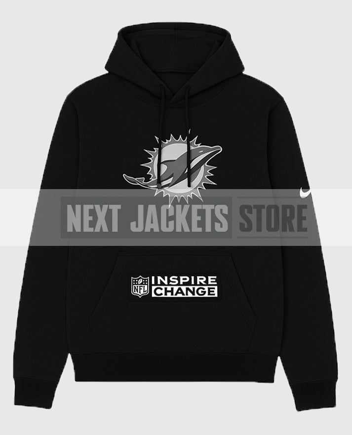 Miami Dolphins Inspire Change Black Hoodie