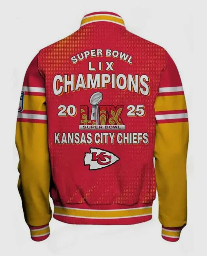NFL Kansas City Chiefs Super Bowl LIX Varsity Jacket