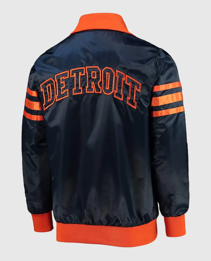 Navy Blue The Captain III Detroit Tigers Jacket