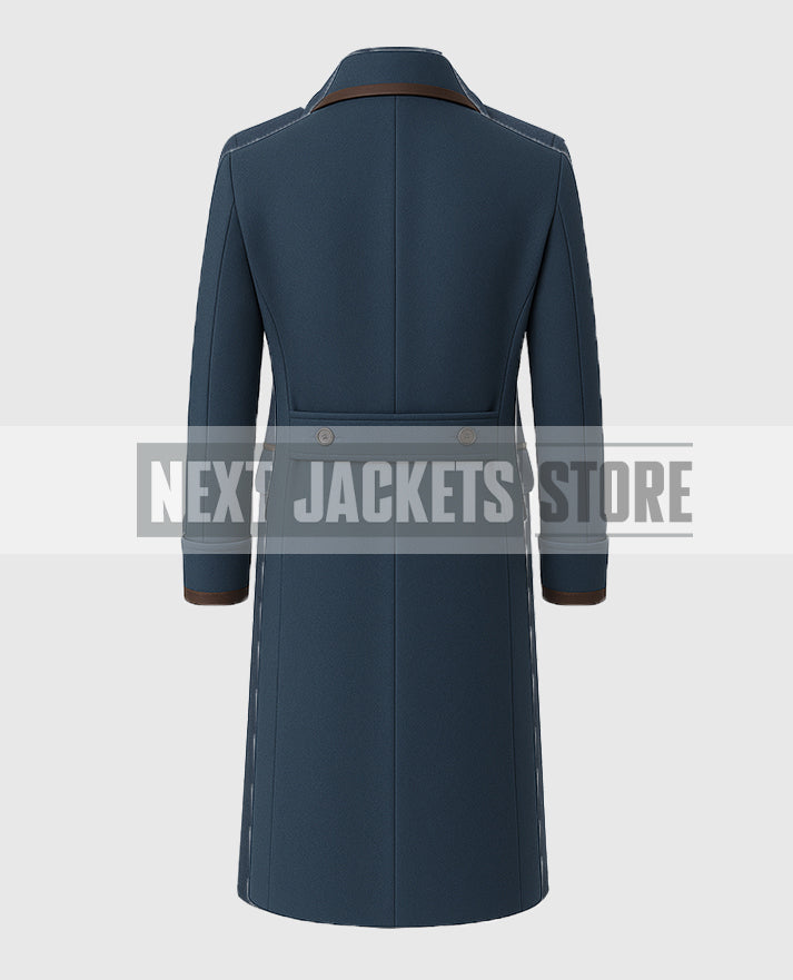 Newt Scamander Fantastic Beasts Wool Long Coat