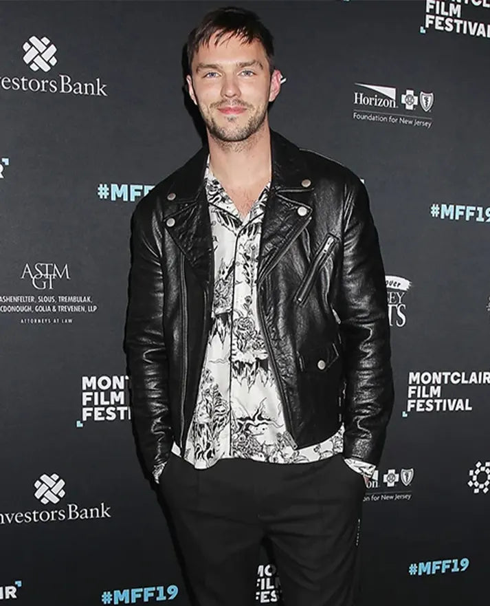 Nicholas Hoult Leather Jacket