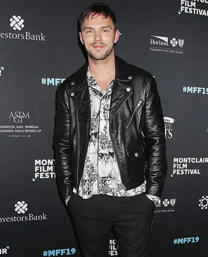 Nicholas Hoult Leather Jacket