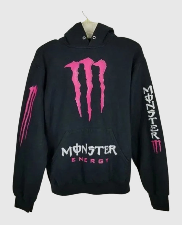 Pink Monster Hoodie