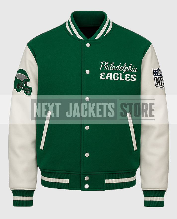Princess Diana Philadelphia Eagles Green Jacket