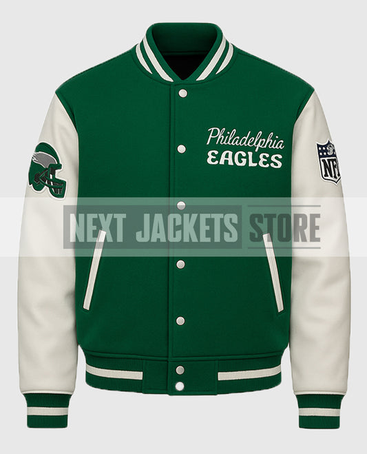 Princess Diana Philadelphia Eagles Green Jacket