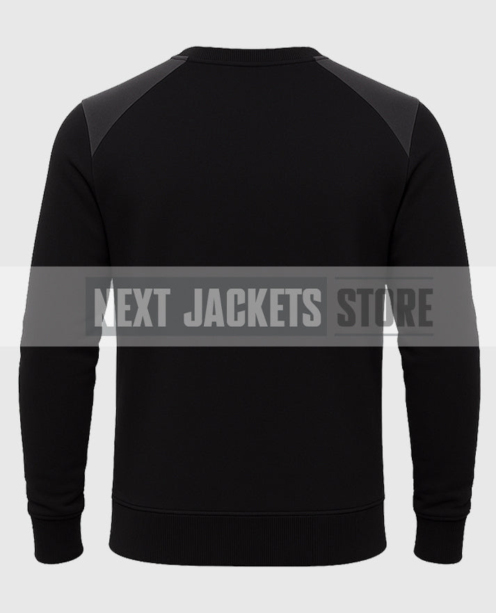 Red One Dwayne Johnson Black Fleece T-shirt