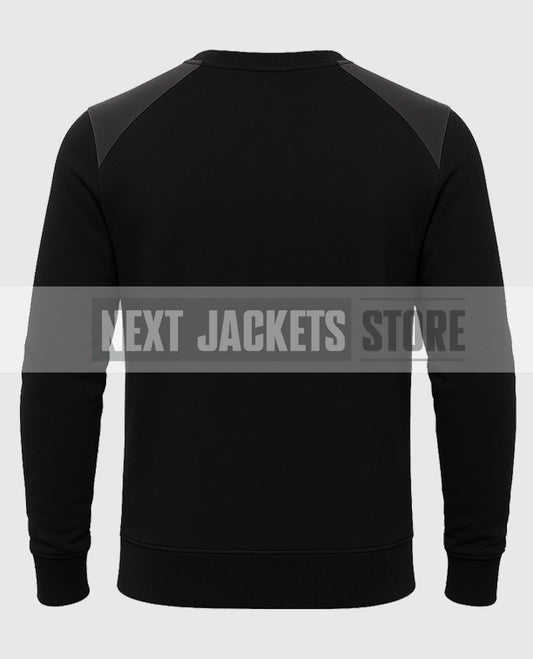 Red One Dwayne Johnson Black Fleece T-shirt