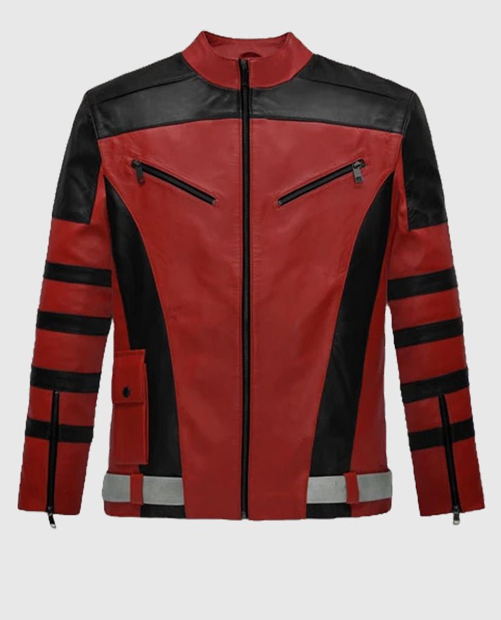 Red One Dwayne Johnson Leather Jacket