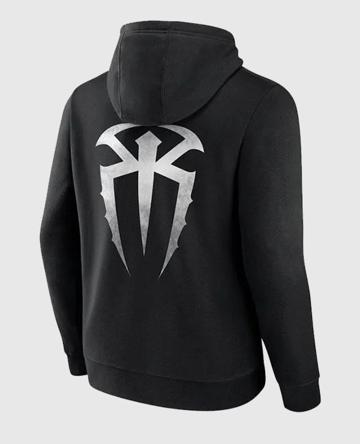 Roman Reigns Levels Above Fleece Black Hoodie