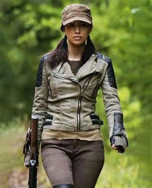 Rosita Espinosa The Walking Dead Moto Jacket