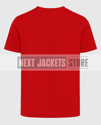 Ryan Reynolds Wrexham AFC Red Cotton polyester T-shirt