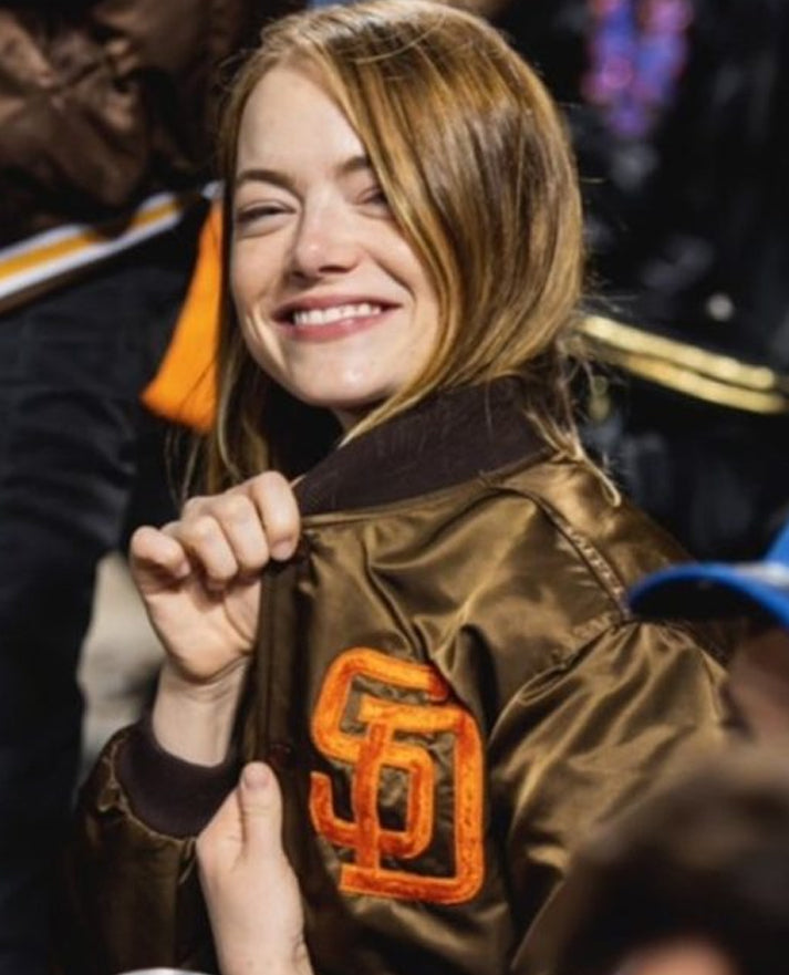 San Diego Padres Emma Stone Jacket