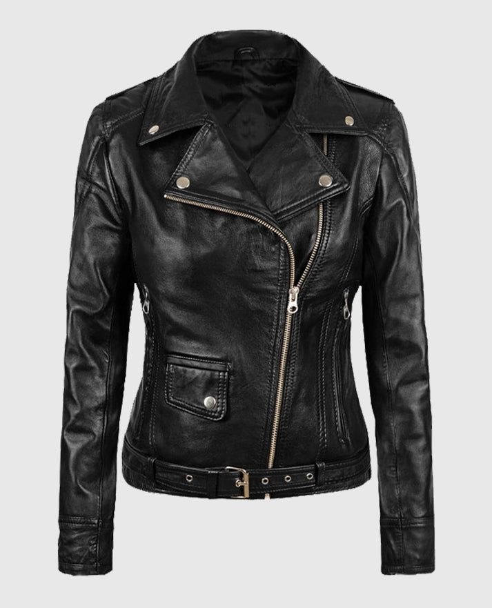 Sarah Connor Terminator Genisys Leather Jacket