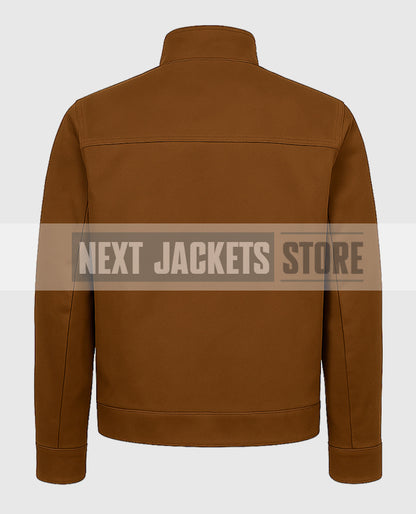 Snowfall Season 05 Peaches Brown Cotton Jacket