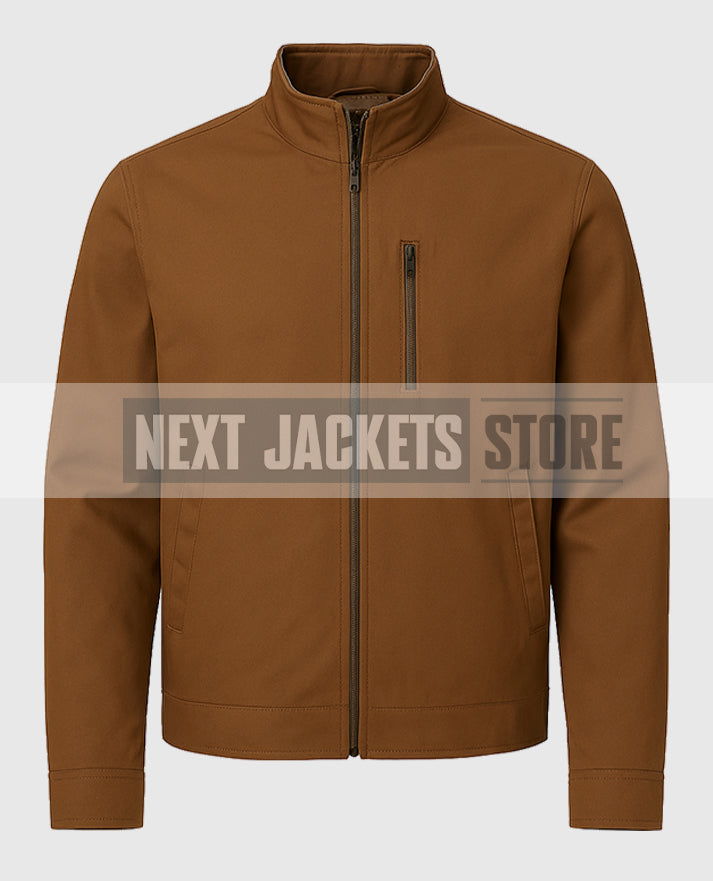Snowfall Season 05 Peaches Brown Jacket