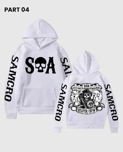Sons of Anarchy SAMCRO Pink Hoodie