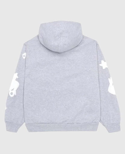 Sp5der Beluga Grey Hoodie