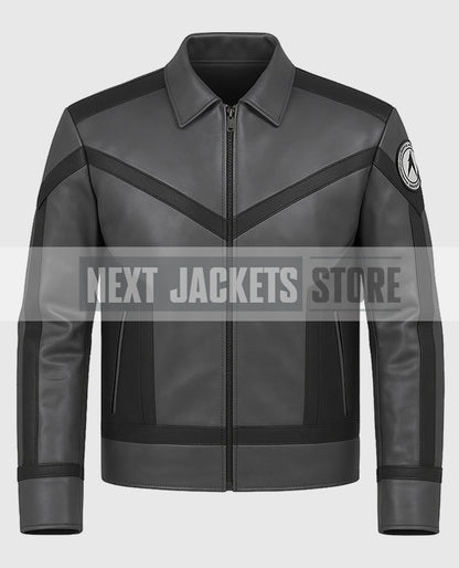 Star Trek Strange New Worlds Black Leather Jacket