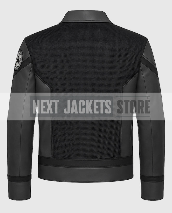 Star Trek Strange New Worlds Leather Black Jacket