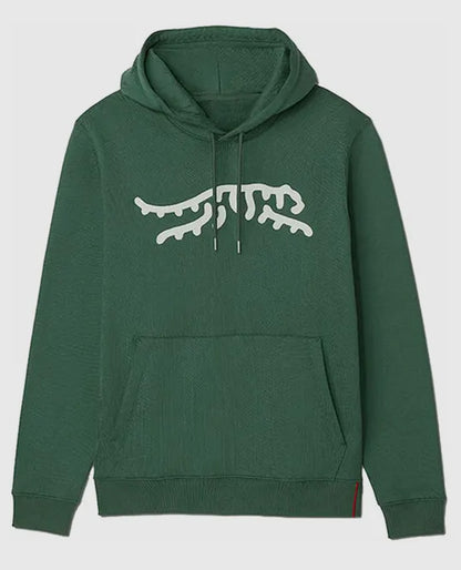 Sun Day Red Tiger Woods Green Hoodie