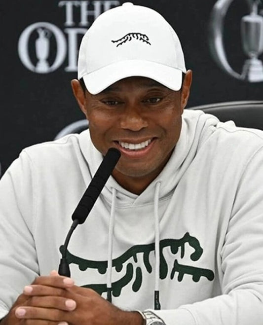 Sun Day Red Tiger Woods White Hoodie