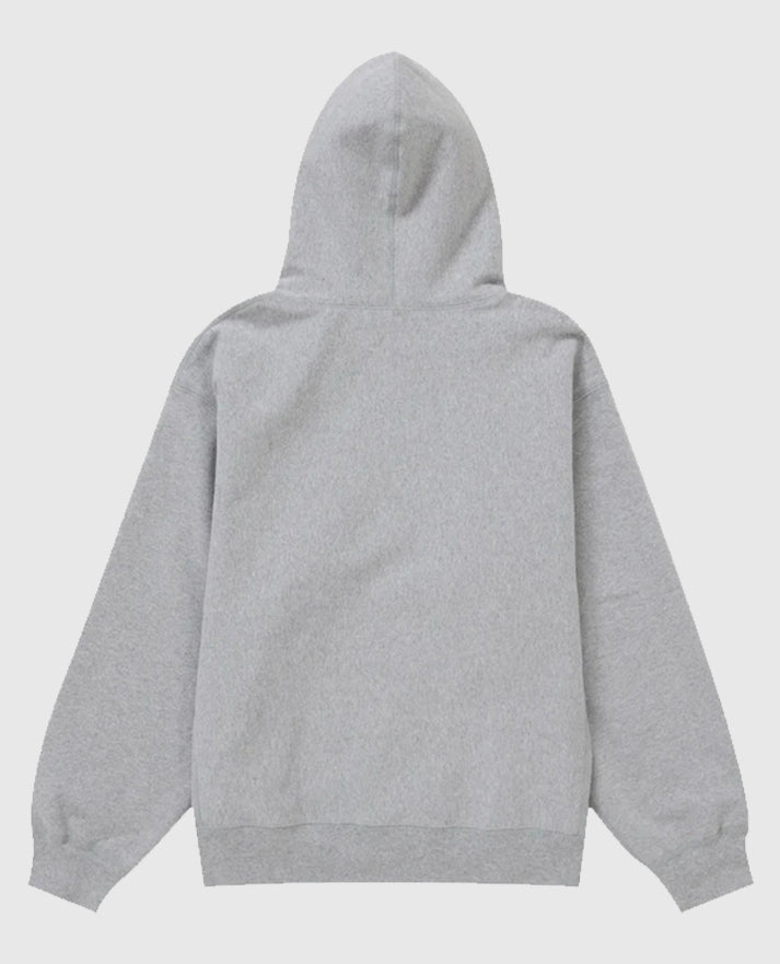 Supreme KAWS Chalk Logo Grey Hooded Sweatshirt
