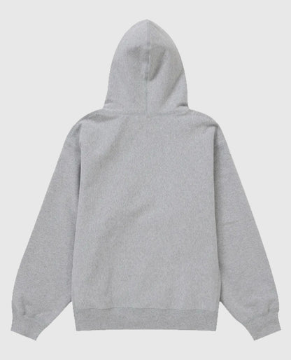 Supreme KAWS Chalk Logo Grey Hooded Sweatshirt